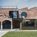 This industrial-style brick house in Perth is inspired by heritage factories